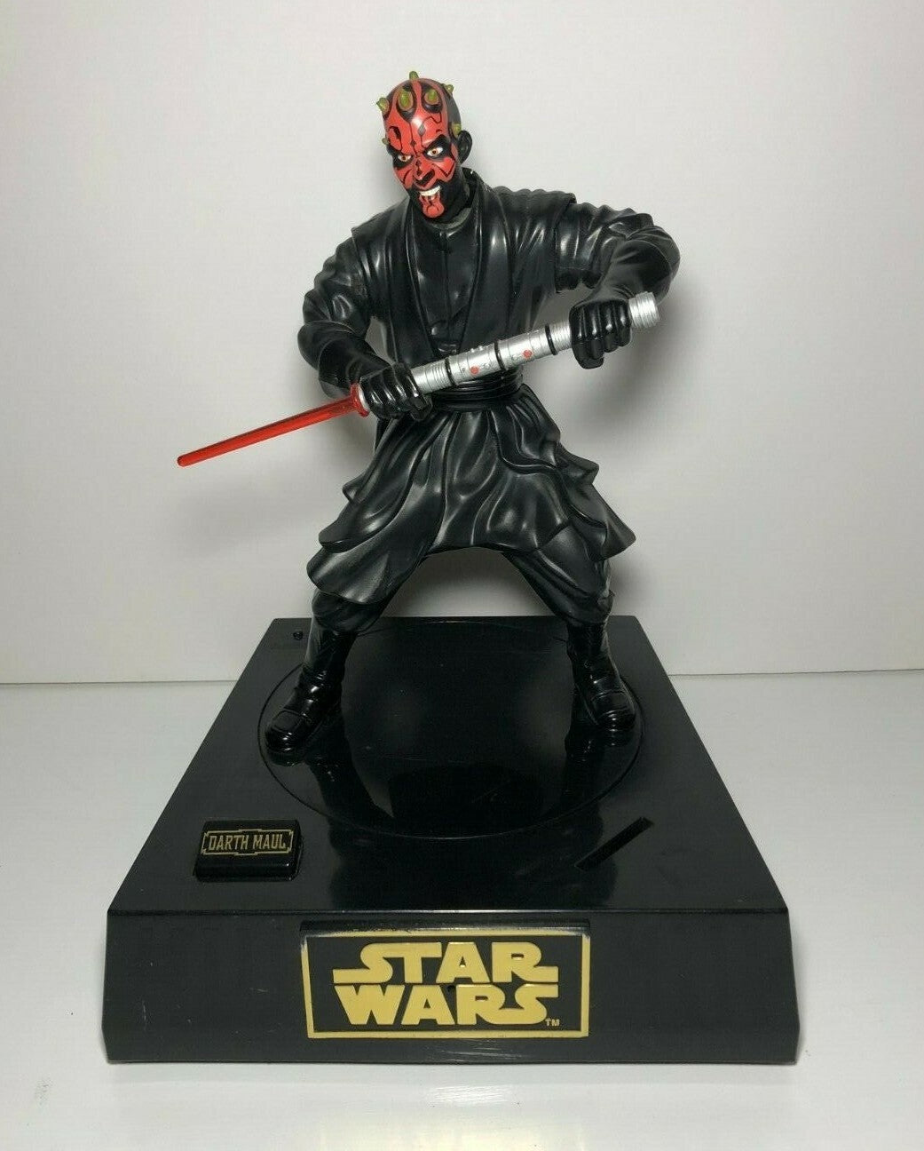 Thinking Toy Star Wars Episode 1 Phantom Menace Darth Maul Interactive Talking Coin Bank