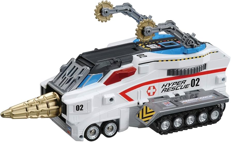 Takara Tomy Tomica Hyper Rescue Great Ambulance Set of 2