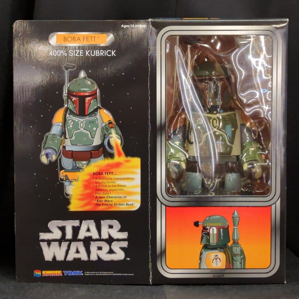 Medicom Toy KUBRICK-S 400%BOBA FETT ESB Ver