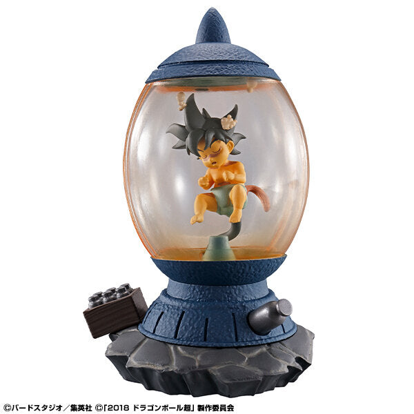 MegaHouse DoraCap RE BIRTH Super Power Awakening Edition Kakarot in the Nursery Capsule
