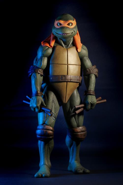 Teenage Mutant Ninja Turtles (1990 Movie) Michelangelo 1/4 Scale Figure (BBTS Mint)