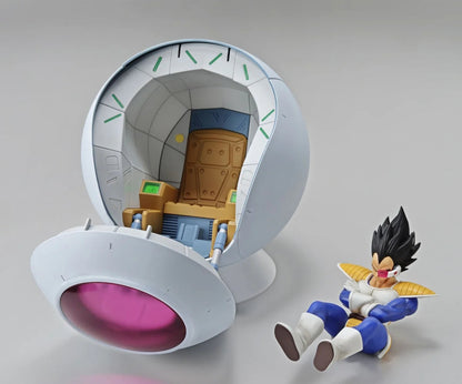 Bandai Dragon Ball Z Figure-rise Mechanics Saiyan Spaceship Pod Plastic Model