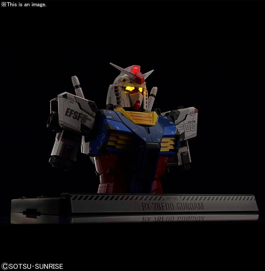 Bandai Spirits 1/48 GUNDAM FACTORY YOKOHAMA RX-78F00 Gundam BUST MODEL