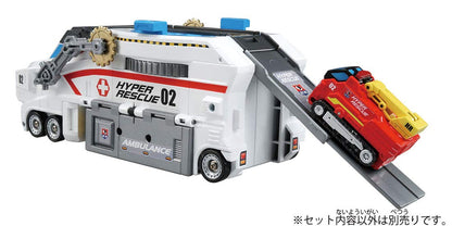 Takara Tomy Tomica Hyper Rescue Great Ambulance Set of 2