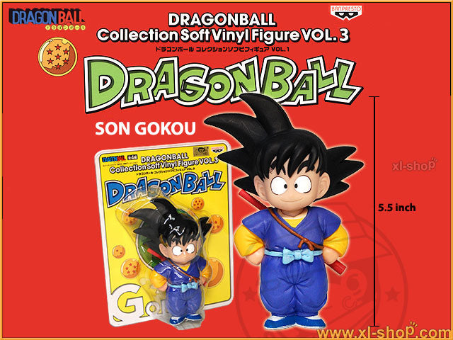 Banpresto Collection Soft Vinyl Figure VOL.3 Son Goku