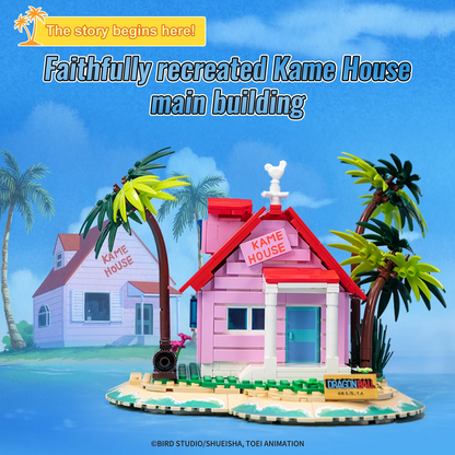 Pantasy x Dragon Ball Kame House 87002 Building Set
