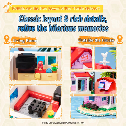 Pantasy x Dragon Ball Kame House 87002 Building Set