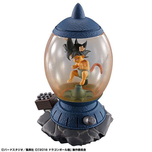 MegaHouse DoraCap RE BIRTH Super Power Awakening Edition Kakarot in the Nursery Capsule