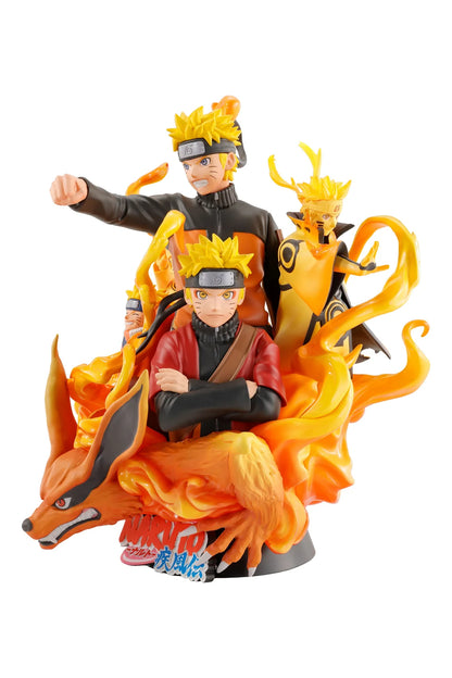 Megahouse Petitrama Naruto Shippuden 01 DX - Naruto Uzumaki
