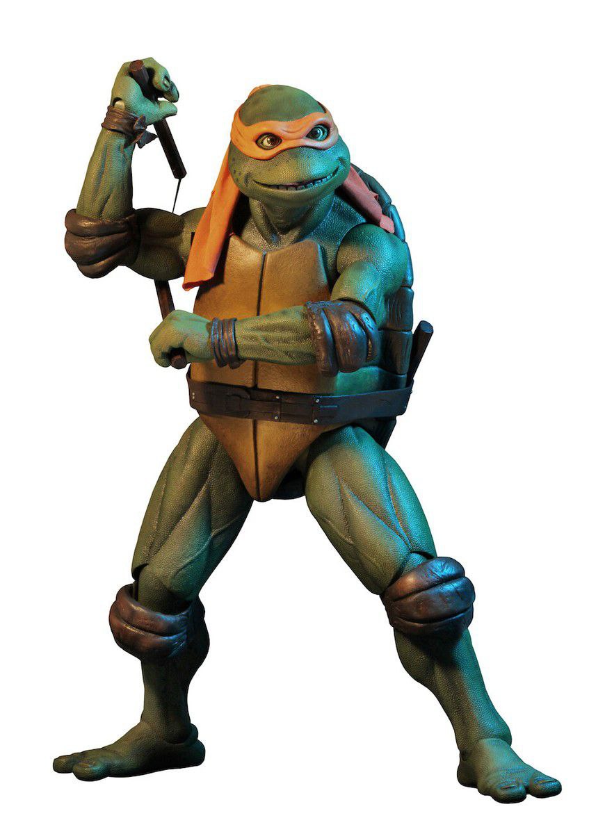 NECA TMNT MICHELANGELO 1990