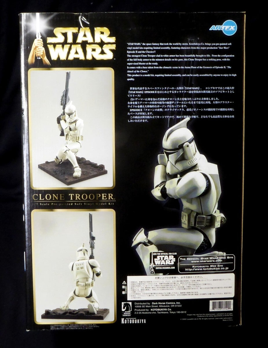 Kotobukiya Star Wars Clone Trooper 1/7 Scale ARTFX Statue